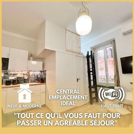Appartements Neuf - Frontiere De Monaco - Clim - Wifi Cap-d'Ail Dış mekan fotoğraf