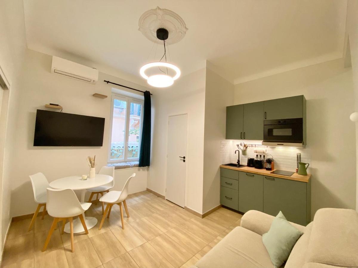 Appartements Neuf - Frontiere De Monaco - Clim - Wifi Cap-d'Ail Dış mekan fotoğraf