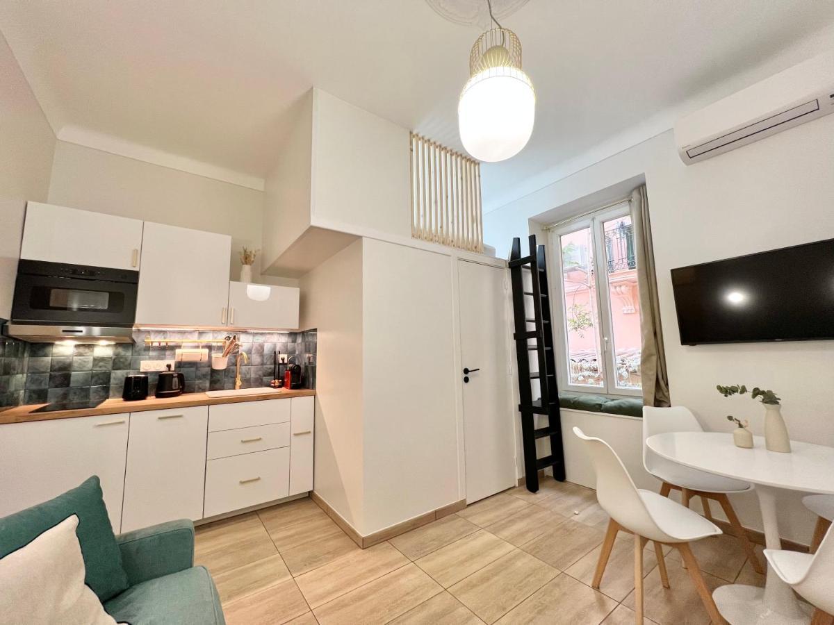 Appartements Neuf - Frontiere De Monaco - Clim - Wifi Cap-d'Ail Dış mekan fotoğraf