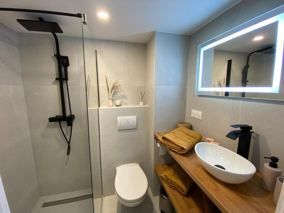 Appartements Neuf - Frontiere De Monaco - Clim - Wifi Cap-d'Ail Dış mekan fotoğraf