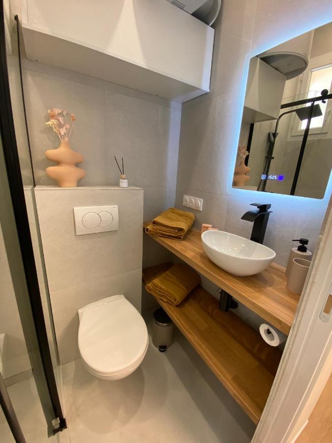 Appartements Neuf - Frontiere De Monaco - Clim - Wifi Cap-d'Ail Dış mekan fotoğraf