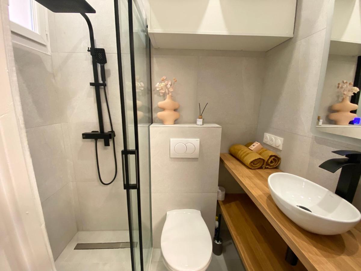 Appartements Neuf - Frontiere De Monaco - Clim - Wifi Cap-d'Ail Dış mekan fotoğraf